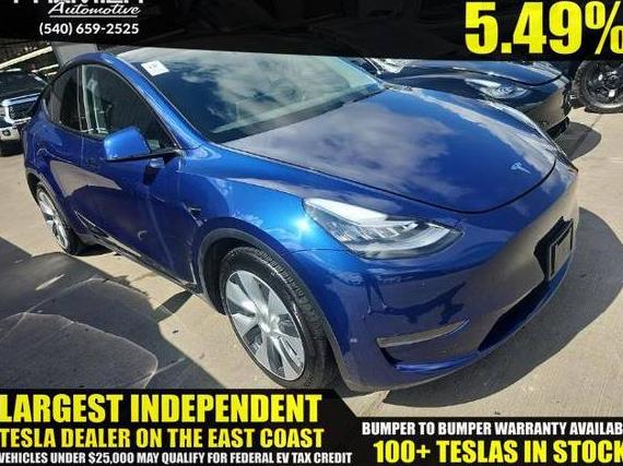 TESLA MODEL Y 2023 7SAYGDEE1PA144856 image